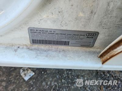 Zdjęcie 12 z 12 samochodu: 2010 AUDI A4 PREMIUM PLUS VIN:WAUFFAFL3AN066978 - miniatura
