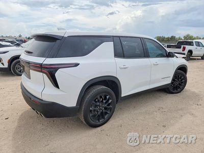Trzecie zdjęcie samochodu z tyłu: 2024 CHEVROLET TRAVERSE LS VIN:1GNEREKSXRJ243109 - miniatura