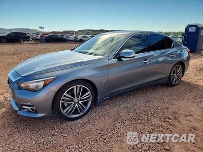2014 INFINITI Q50 PREMIUM JN1BV7AP5EM682293 - główne zdjęcie licytacji z USA - miniatura