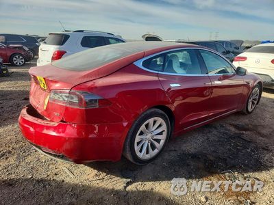 Trzecie zdjęcie samochodu z tyłu: 2018 TESLA MODEL S VIN:5YJSA1E24JF245232 - miniatura