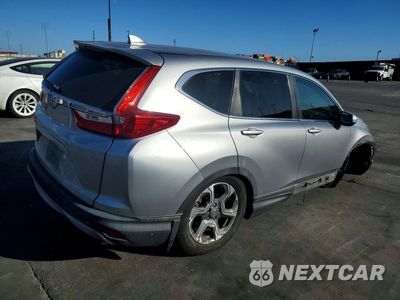 Trzecie zdjęcie samochodu z tyłu: 2017 HONDA CR-V EX VIN:7FARW1H57HE011736 - miniatura