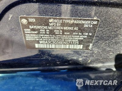 Zdjęcie 12 z 12 samochodu: 2014 BMW 320 I XDRIVE VIN:WBA3C3G56ENS71725 - miniatura