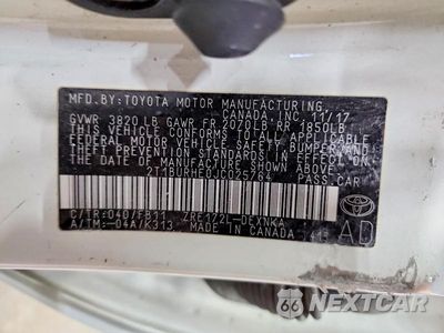 Zdjęcie 13 z 13 samochodu: 2018 TOYOTA COROLLA LE VIN:2T1BURHE0JC025764 - miniatura
