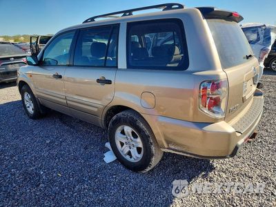 Drugie zdjęcie samochodu z przodu: 2006 HONDA PILOT LX VIN:5FNYF28126B034123 - miniatura