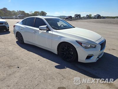 Czwarte zdjęcie samochodu z boku: 2021 INFINITI Q50 LUXE VIN:JN1EV7BP9MM704161 - miniatura