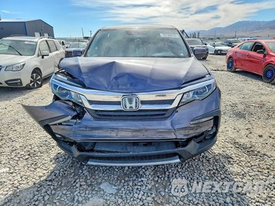 Piąte zdjęcie samochodu w środku: 2021 HONDA PILOT EXL VIN:5FNYF6H58MB066615 - miniatura