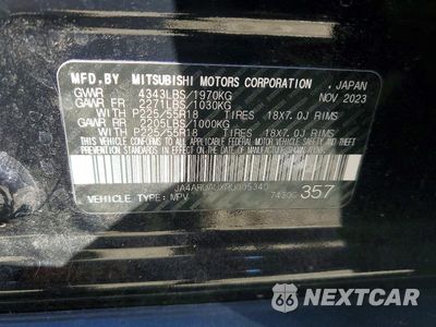 Zdjęcie 13 z 13 samochodu: 2024 MITSUBISHI OUTLANDER SPORT S/SE VIN:JA4ARUAUXRU005340 - miniatura