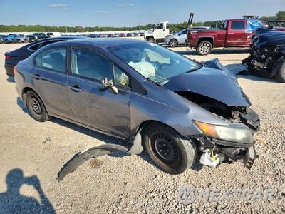 Czwarte zdjęcie samochodu z boku: 2012 HONDA CIVIC LX VIN:19XFB2F52CE087477 - miniatura