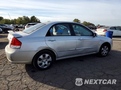 Trzecie zdjęcie samochodu z tyłu: 2009 KIA SPECTRA LX VIN:KNAFE222595640949 - miniatura