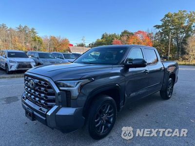 Drugie zdjęcie samochodu z przodu: 2023 TOYOTA TUNDRA PLATINUM VIN:5TFNA5DB0PX064486 - miniatura