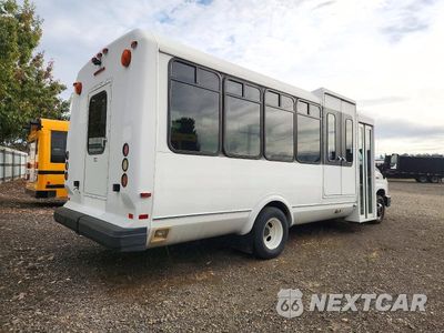 Czwarte zdjęcie samochodu z boku: 2011 FORD E450 SHUTTLE BUS VIN:1FDFE4FS6BDB00476 - miniatura