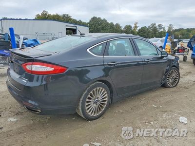 Trzecie zdjęcie samochodu z tyłu: 2014 FORD FUSION TITANIUM VIN:3FA6P0K98ER258278 - miniatura