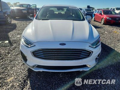 Piąte zdjęcie samochodu w środku: 2019 FORD FUSION SEL VIN:3FA6P0MU2KR136965 - miniatura