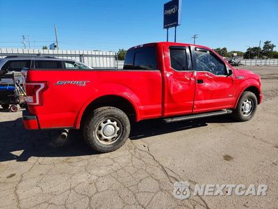 Trzecie zdjęcie samochodu z tyłu: 2015 FORD F150 SUPER CAB VIN:1FTEX1EP6FFC75701 - miniatura