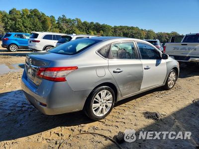 Trzecie zdjęcie samochodu z tyłu: 2013 NISSAN SENTRA S VIN:3N1AB7AP0DL743370 - miniatura