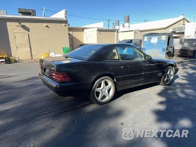 Czwarte zdjęcie samochodu z boku: 2002 MERCEDES-BENZ SL 500 VIN:WDBFA68F82F201324 - miniatura