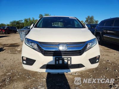 Piąte zdjęcie samochodu w środku: 2018 HONDA ODYSSEY EXL VIN:5FNRL6H70JB025020 - miniatura
