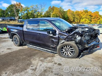 Czwarte zdjęcie samochodu z boku: 2026 GMC SIERRA K1500 AT4 VIN:3GTUUEE81TG129947 - miniatura