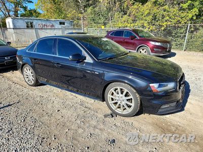 Czwarte zdjęcie samochodu z boku: 2014 AUDI A4 PREMIUM PLUS VIN:WAUFFAFL5EN031932 - miniatura