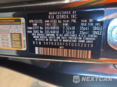 Zdjęcie 13 z 13 samochodu: 2026 KIA SPORTAGE EX VIN:5XYK33DF5TG332319 - miniatura