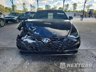 Piąte zdjęcie samochodu w środku: 2021 HYUNDAI SONATA LIMITED VIN:5NPEH4J28MH113368 - miniatura