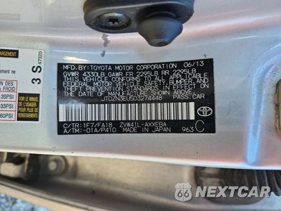 Zdjęcie 12 z 12 samochodu: 2013 TOYOTA PRIUS V TWO VIN:JTDZN3EU5D3274448 - miniatura