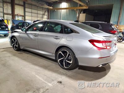 Drugie zdjęcie samochodu z przodu: 2022 HONDA ACCORD SPORT VIN:1HGCV2F38NA022195 - miniatura