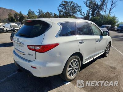 Trzecie zdjęcie samochodu z tyłu: 2014 INFINITI QX60 BASE VIN:5N1AL0MM6EC509956 - miniatura