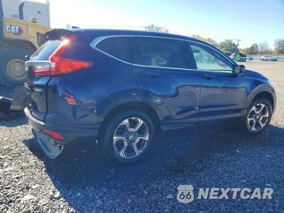 Trzecie zdjęcie samochodu z tyłu: 2018 HONDA CR-V EX VIN:7FARW2H50JE015185 - miniatura