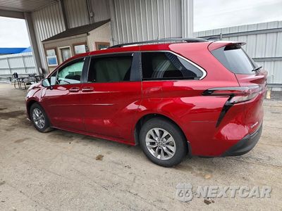 Drugie zdjęcie samochodu z przodu: 2025 TOYOTA SIENNA XLE 7-PASSENGER VIN:5TDJSKFC7SS226614 - miniatura