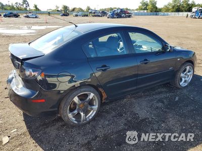 Trzecie zdjęcie samochodu z tyłu: 2008 MAZDA 3 S VIN:JM1BK324181832053 - miniatura
