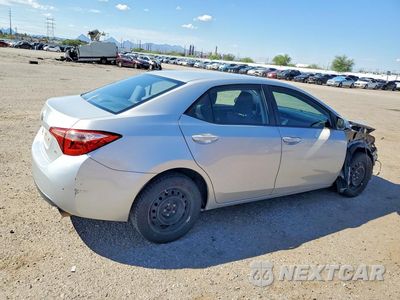 Trzecie zdjęcie samochodu z tyłu: 2019 TOYOTA COROLLA L VIN:2T1BURHE4KC167911 - miniatura