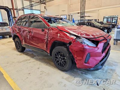 Czwarte zdjęcie samochodu z boku: 2021 TOYOTA RAV 4 LE VIN:2T3H1RFV5MW139422 - miniatura