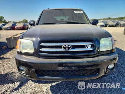 Piąte zdjęcie samochodu w środku: 2002 TOYOTA SEQUOIA LIMITED VIN:5TDBT48A22S119057 - miniatura
