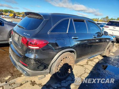 Trzecie zdjęcie samochodu z tyłu: 2021 MERCEDES-BENZ GLC 63 4MATIC AMG VIN:W1N0G8JB7MF980218 - miniatura