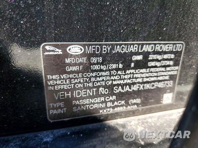 Zdjęcie 12 z 12 samochodu: 2019 JAGUAR XE PREMIUM VIN:SAJAJ4FX1KCP46733 - miniatura