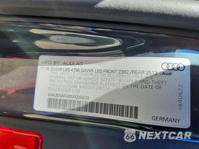 Zdjęcie 12 z 12 samochodu: 2019 AUDI A4 PREMIUM PLUS VIN:WAUENAF4XKA026638 - miniatura