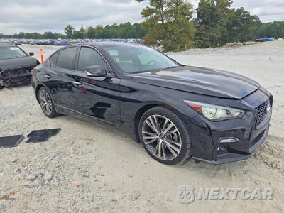 Czwarte zdjęcie samochodu z boku: 2023 INFINITI Q50 SENSORY VIN:JN1EV7CP2PM510462 - miniatura
