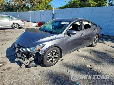 2021 NISSAN SENTRA SV 3N1AB8CVXMY239932 - główne zdjęcie licytacji z USA - miniatura