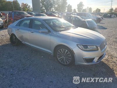 Czwarte zdjęcie samochodu z boku: 2018 LINCOLN MKZ HYBRID SELECT VIN:3LN6L5LU6JR621284 - miniatura