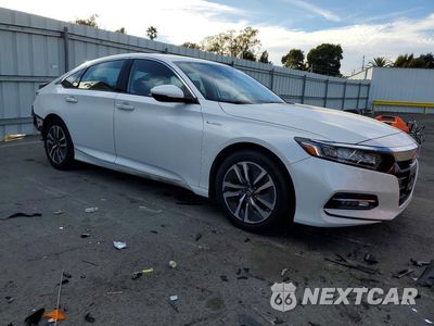 Czwarte zdjęcie samochodu z boku: 2018 HONDA ACCORD TOURING HYBRID VIN:1HGCV3F94JA006001 - miniatura