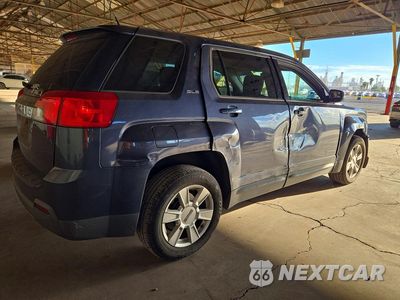 Trzecie zdjęcie samochodu z tyłu: 2013 GMC TERRAIN SLE VIN:2GKALMEK2D6152621 - miniatura