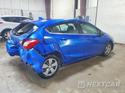 Trzecie zdjęcie samochodu z tyłu: 2018 CHEVROLET CRUZE LT VIN:3G1BE6SM6JS652900 - miniatura