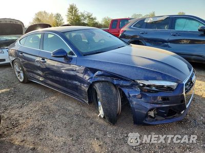 Czwarte zdjęcie samochodu z boku: 2020 AUDI A5 PRESTIGE VIN:WAUBNCF55LA020254 - miniatura