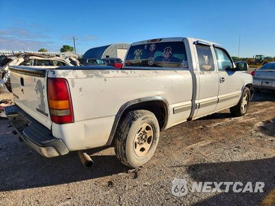 Trzecie zdjęcie samochodu z tyłu: 2001 CHEVROLET SILVERADO C1500 VIN:2GCEC19T511199696 - miniatura