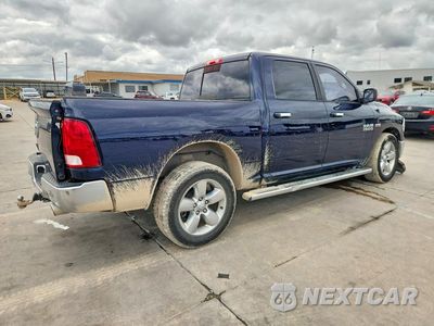 Trzecie zdjęcie samochodu z tyłu: 2014 RAM 1500 SLT VIN:1C6RR6LT5ES456858 - miniatura
