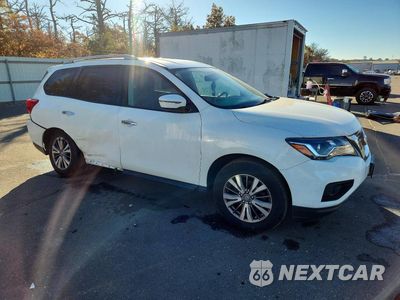 Czwarte zdjęcie samochodu z boku: 2018 NISSAN PATHFINDER SV VIN:5N1DR2MM6JC625708 - miniatura