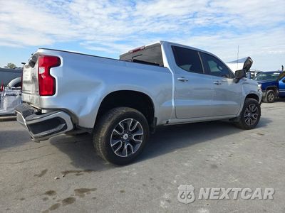Trzecie zdjęcie samochodu z tyłu: 2019 CHEVROLET SILVERADO K1500 RST VIN:3GCUYEED3KG265433 - miniatura