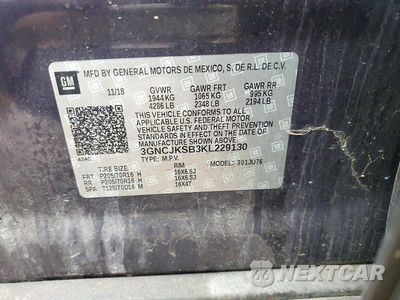 Zdjęcie 13 z 13 samochodu: 2019 CHEVROLET TRAX LS VIN:3GNCJKSB3KL229130 - miniatura