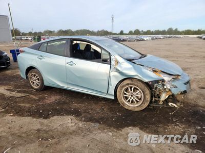 Czwarte zdjęcie samochodu z boku: 2018 TOYOTA PRIUS TWO VIN:JTDKBRFU2J3589330 - miniatura
